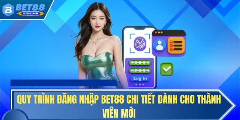 Quy trình đăng nhập BET88 chi tiết dành cho thành viên mới