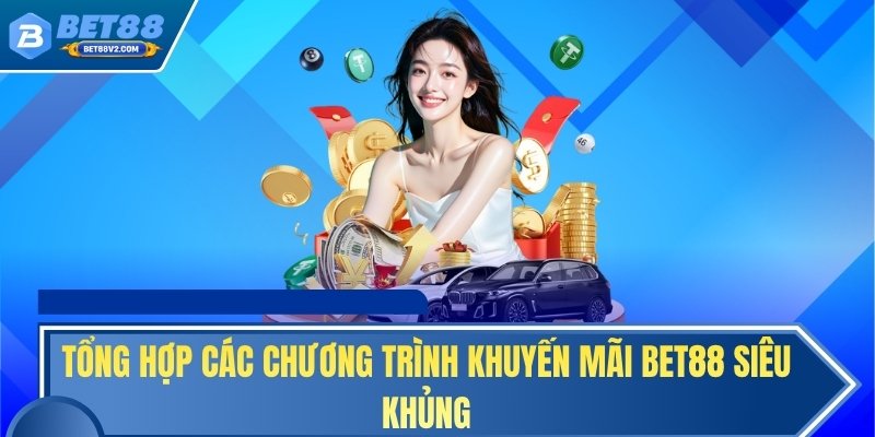 Tổng hợp các chương trình khuyến mãi BET88 siêu khủng